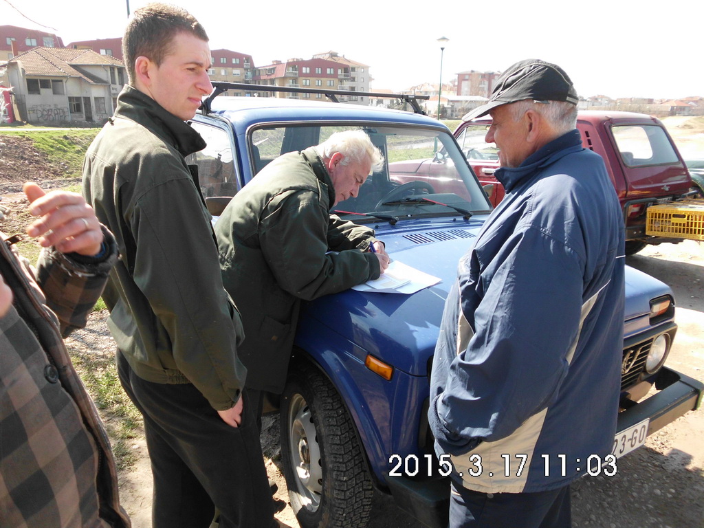 Ispuštanje fazana mart 2015.godine