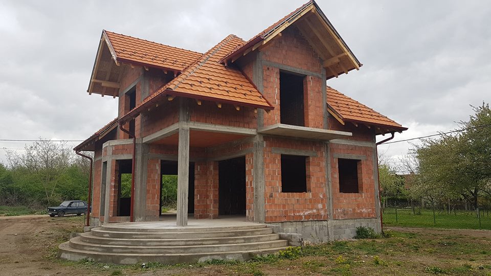 Izgradnja Lovačke kuće april 2019. godine